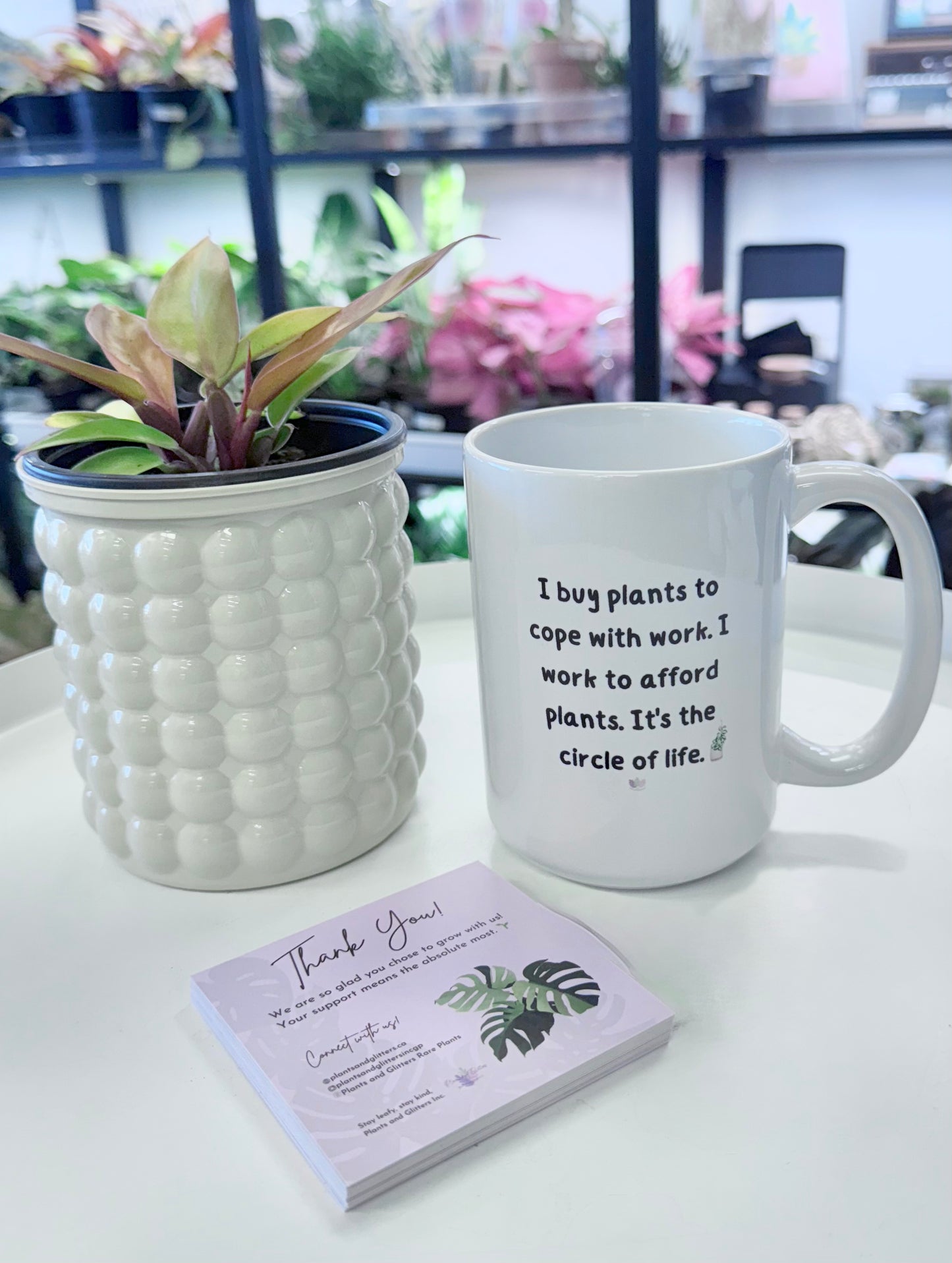 I BUY PLANTS Mug 15oz