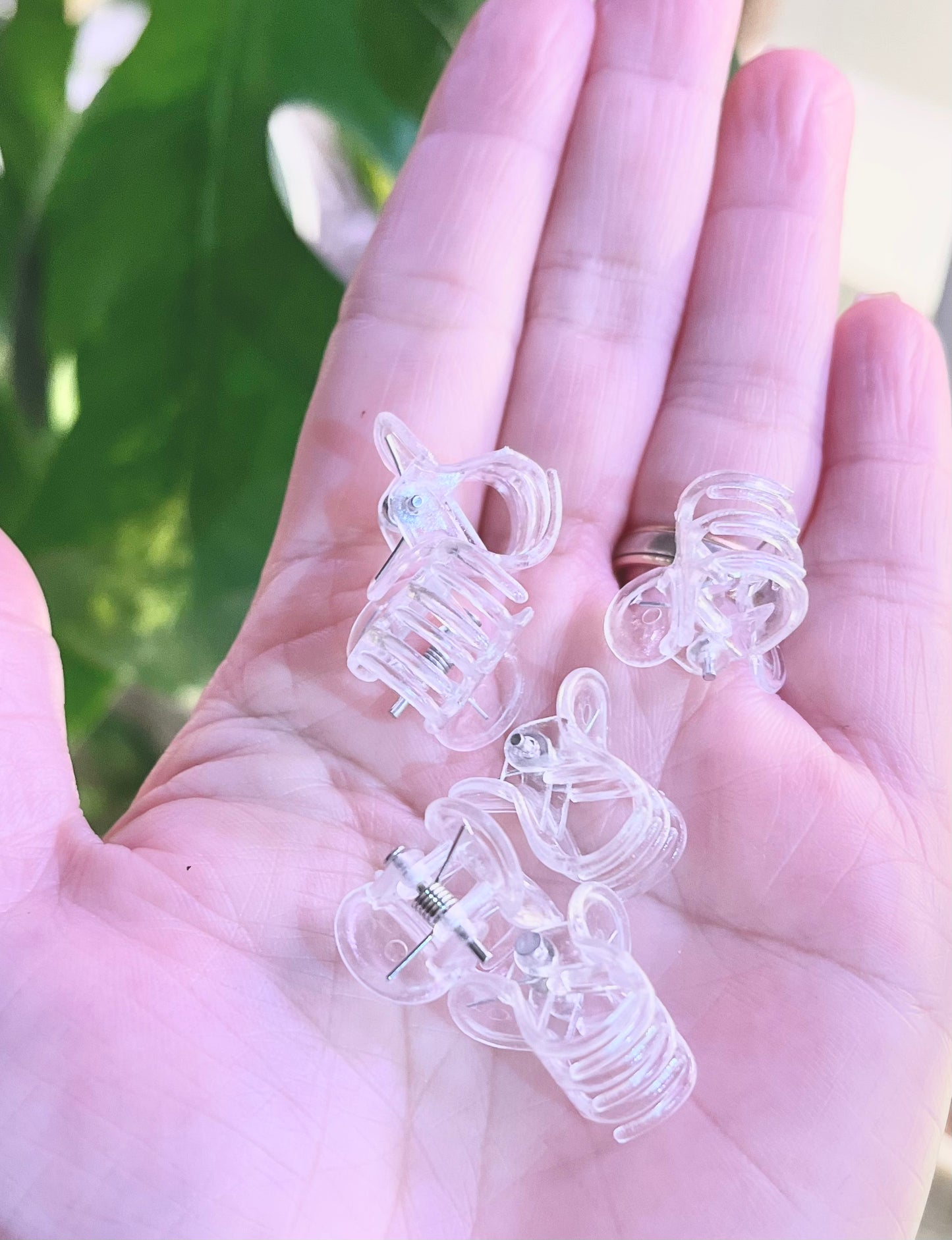 Plant Clips - Clear Plastic